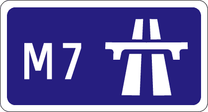 Entry to motorway.