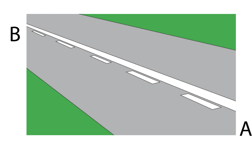 A driver may overtake if it is safe to do so.