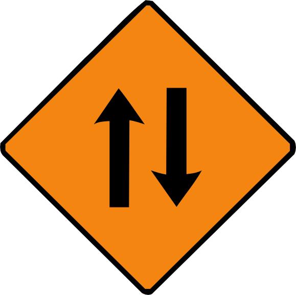 Two-way traffic.